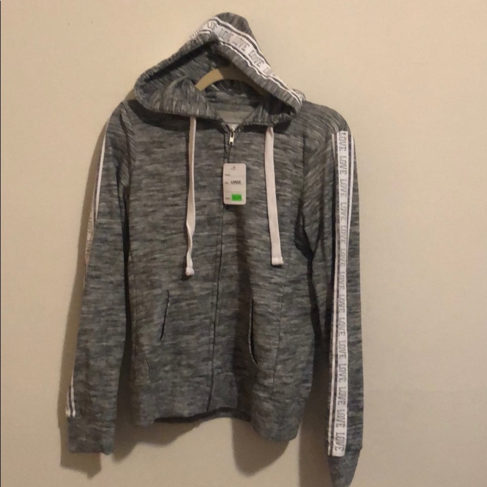 sweater hoodie (tag) &  matching sweatpants!!